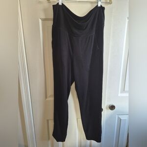 Black Maternity Sweatpants